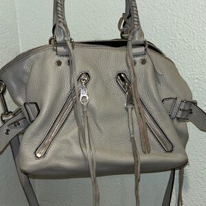 Rebecca Minkoff Gray Leather Satchel